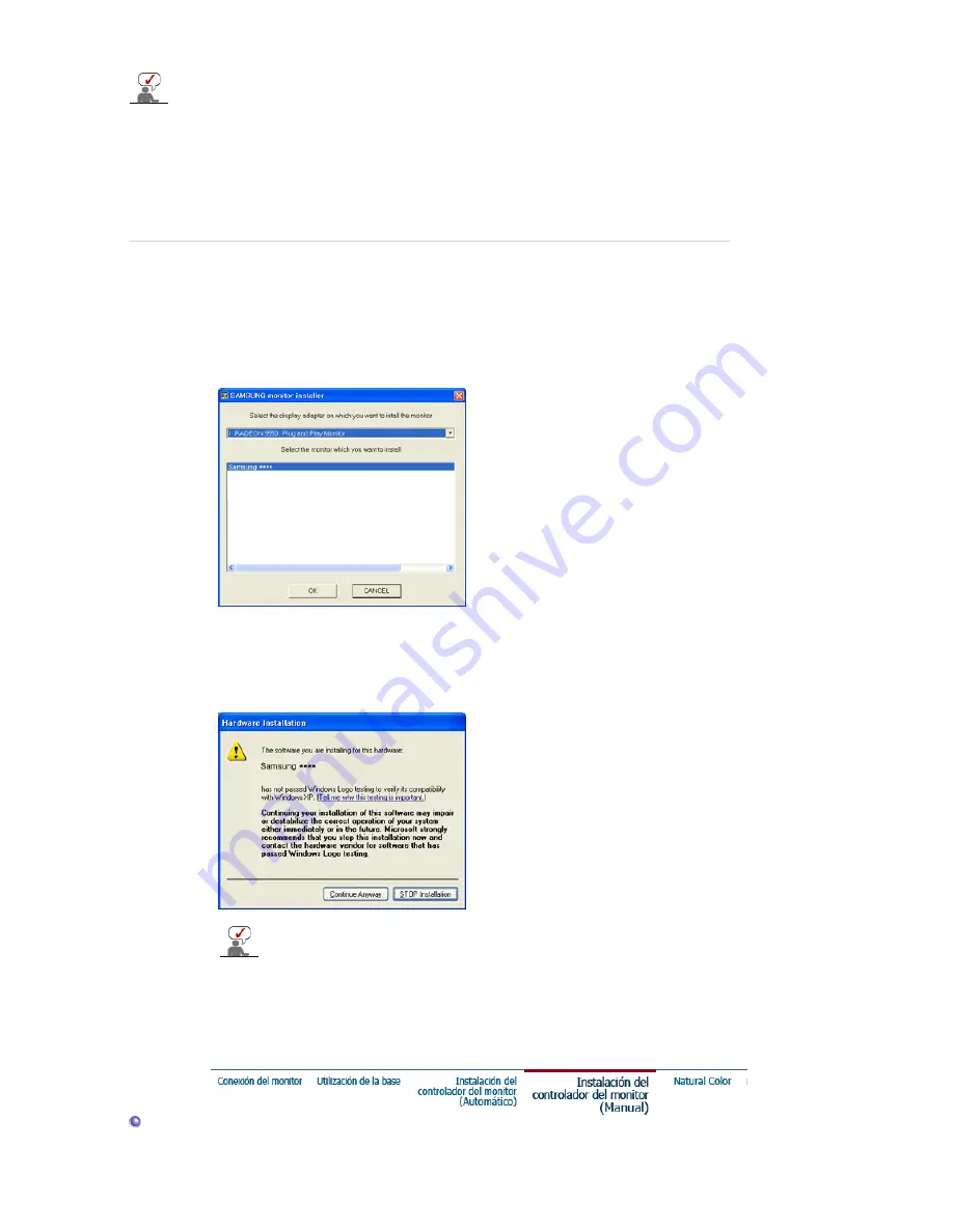 Samsung SyncMaster 713BM PLUS (Spanish) Manual Del Usuario Download Page 32