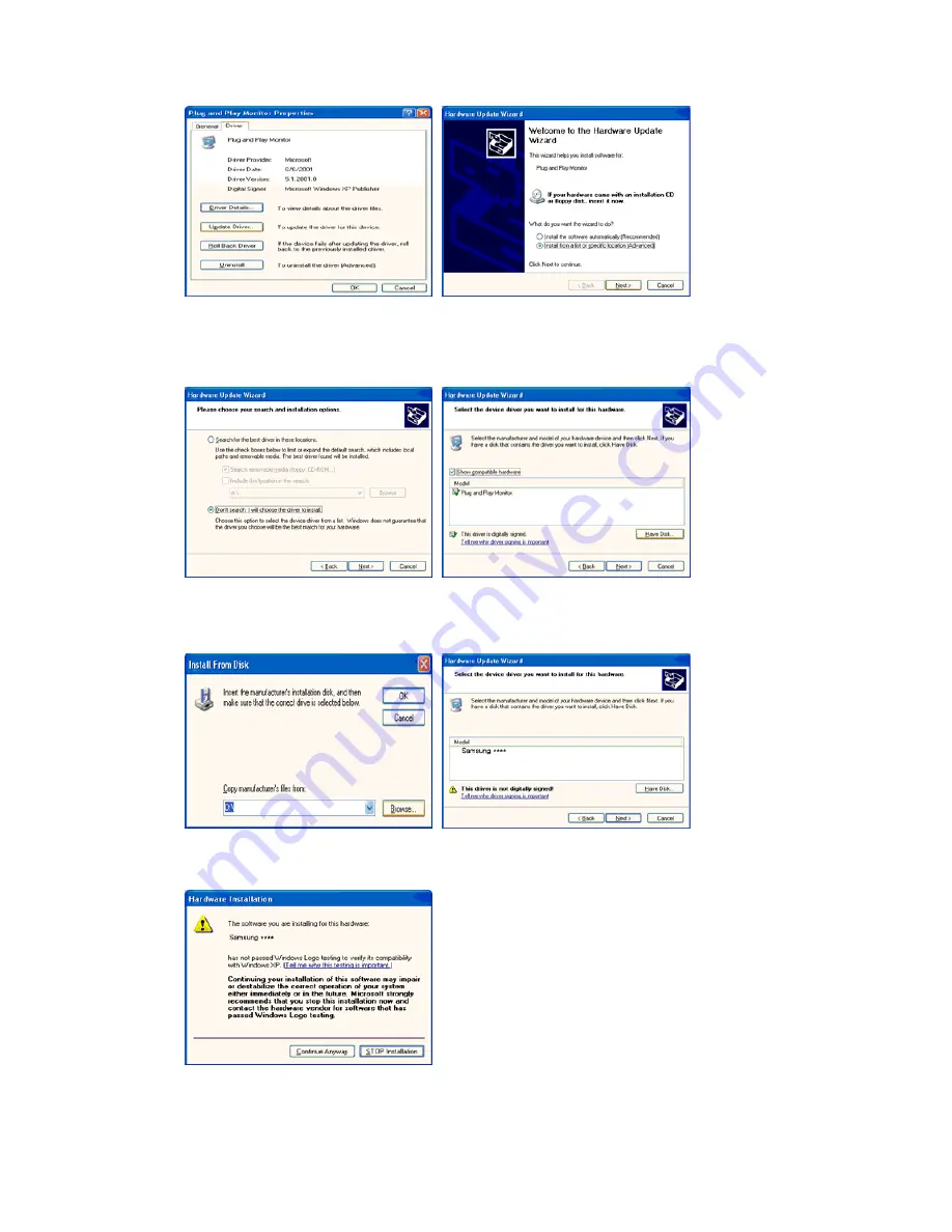 Samsung SyncMaster 713BM PLUS (Spanish) Manual Del Usuario Download Page 34