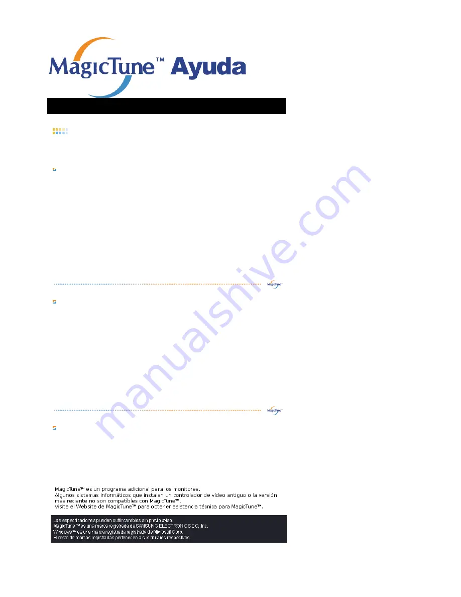 Samsung SyncMaster 713BM PLUS (Spanish) Manual Del Usuario Download Page 49