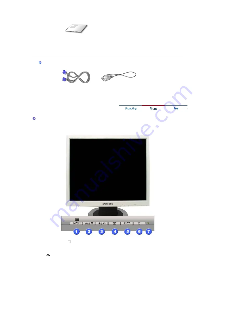 Samsung SyncMaster 721N User Manual Download Page 11