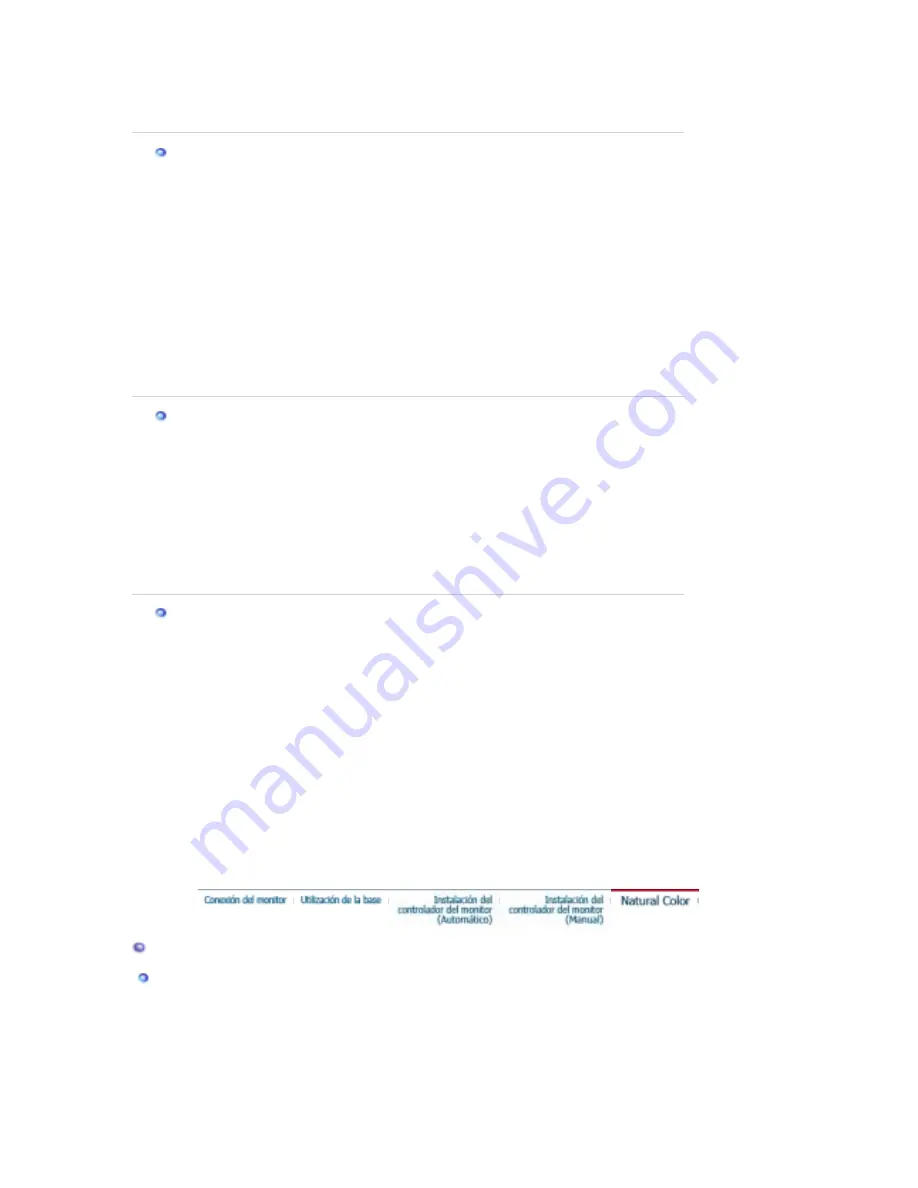 Samsung SyncMaster 730MP (Spanish) Manual Del Usuario Download Page 26