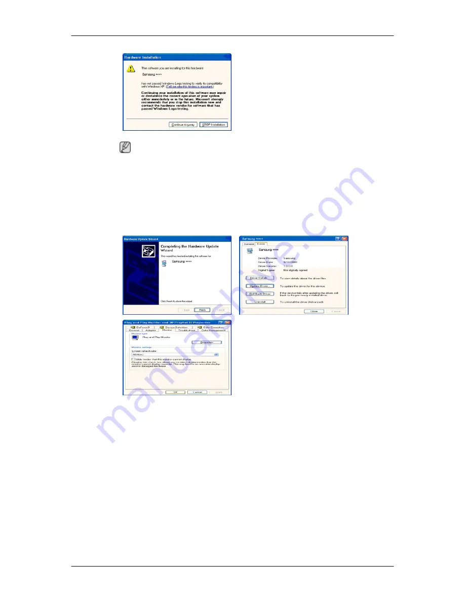 Samsung SyncMaster 732NW PLUS (Spanish) Manual Del Usuario Download Page 22