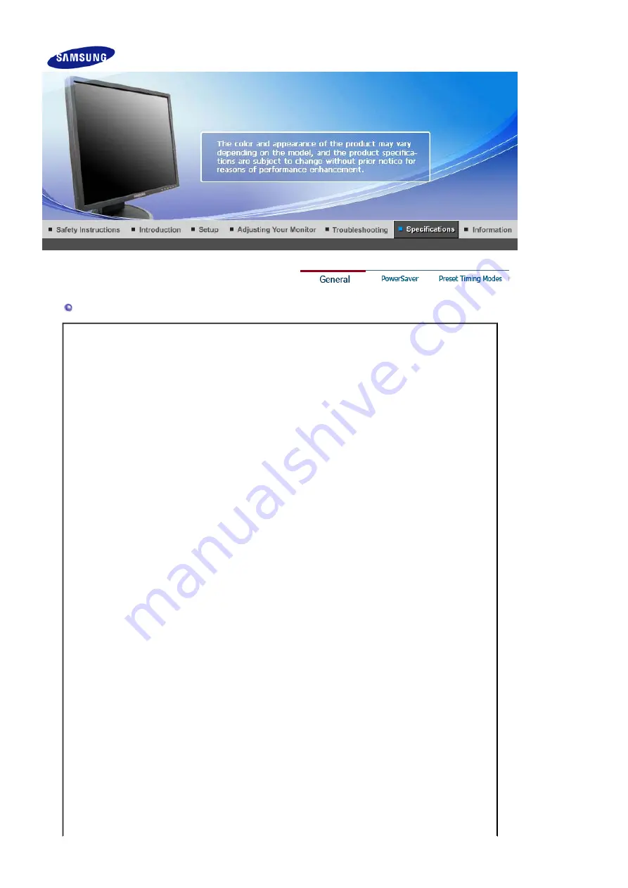 Samsung SyncMaster 740N Plus Manual Download Page 43