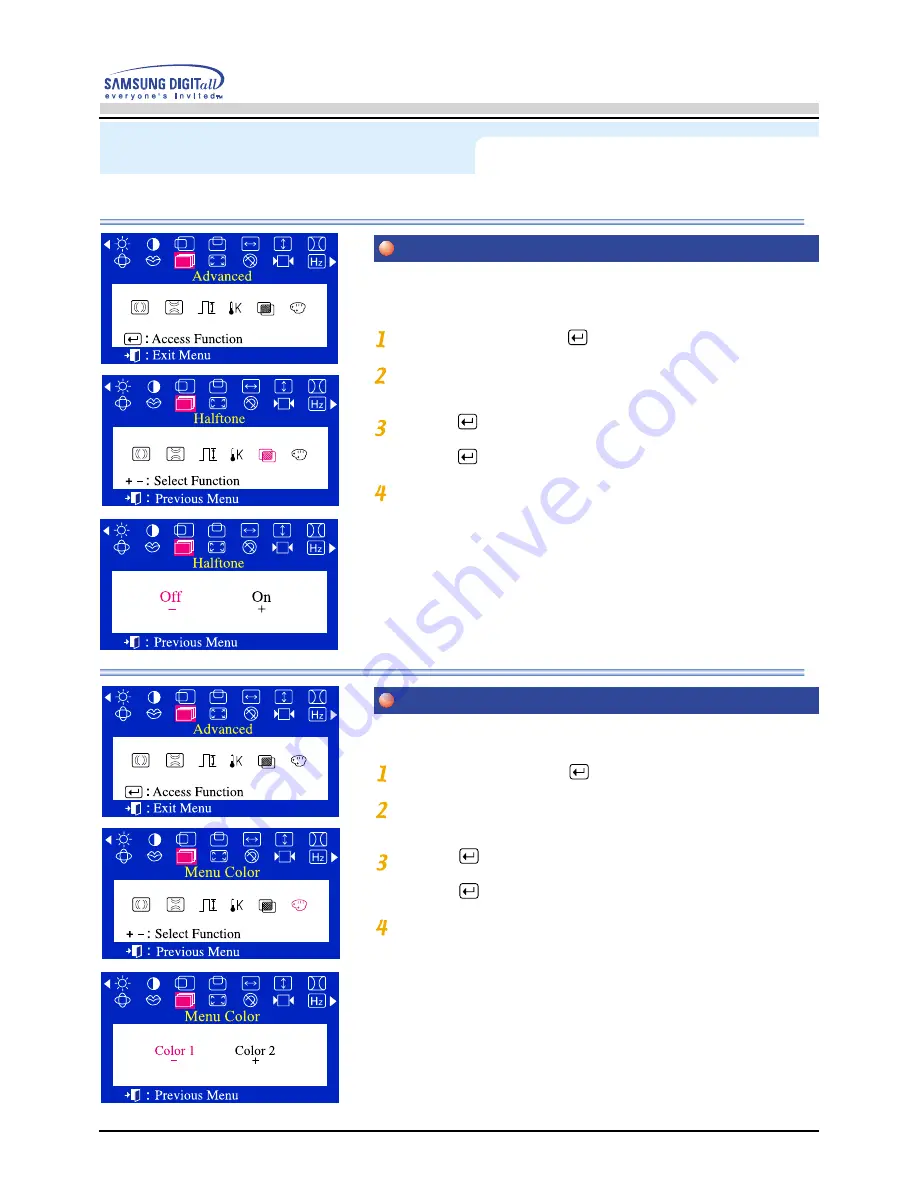 Samsung SyncMaster 900SL Manual Download Page 36