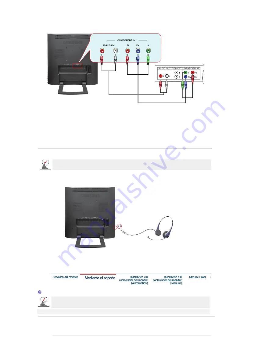 Samsung SYNCMASTER 932MP (Spanish) Manual Del Usuario Download Page 23