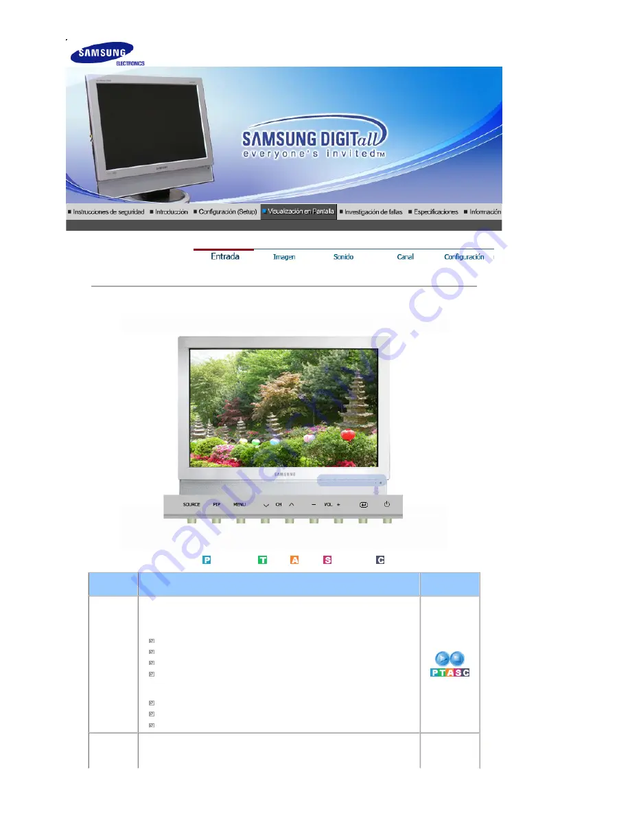 Samsung SyncMaster 940MG (Spanish) Manual Del Usuario Download Page 32