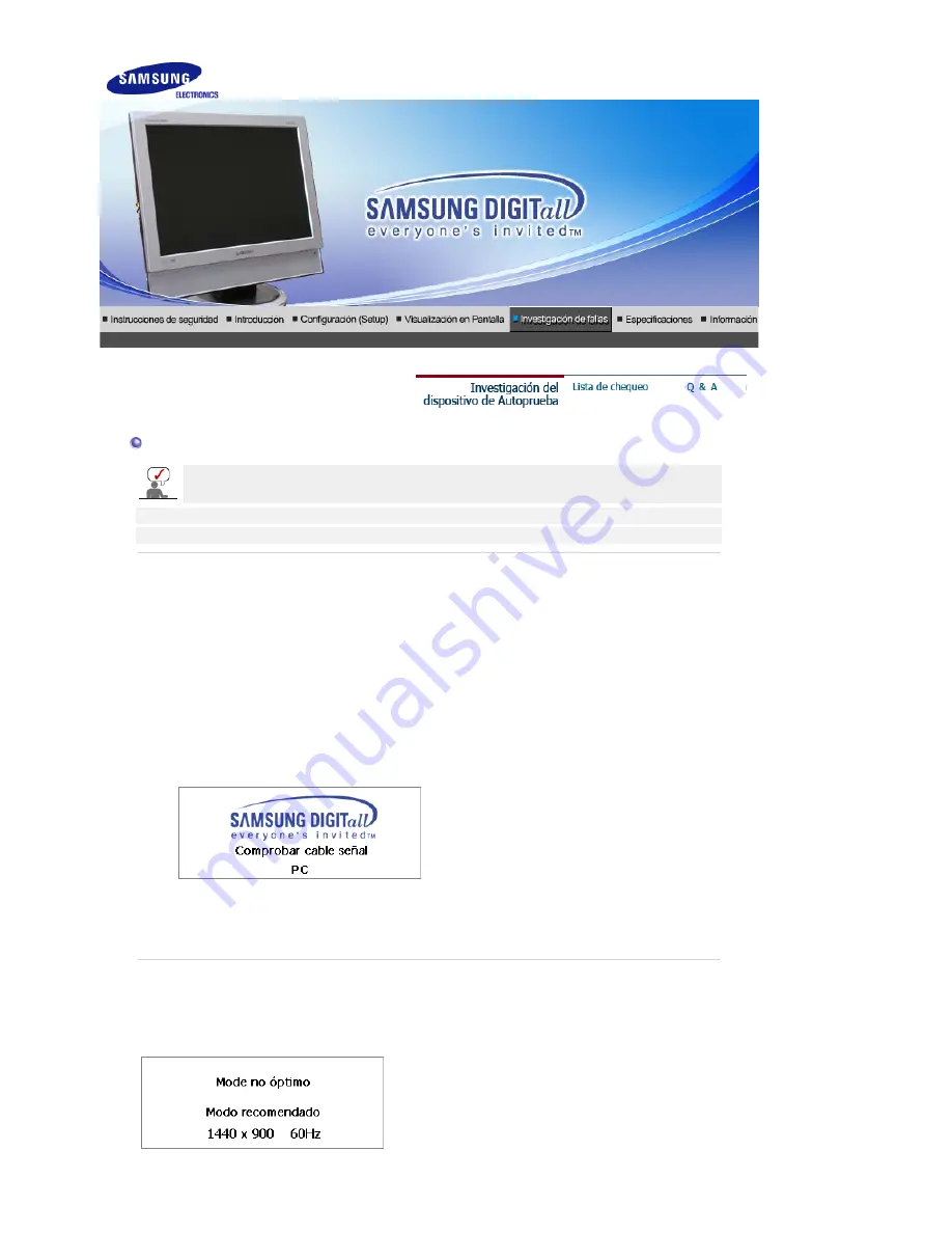 Samsung SyncMaster 940MG (Spanish) Manual Del Usuario Download Page 41