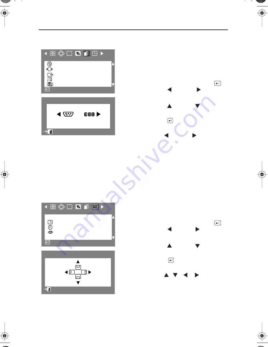 Samsung SYNCMASTER PG17IS (Spanish) Manual Del Usuario Download Page 22