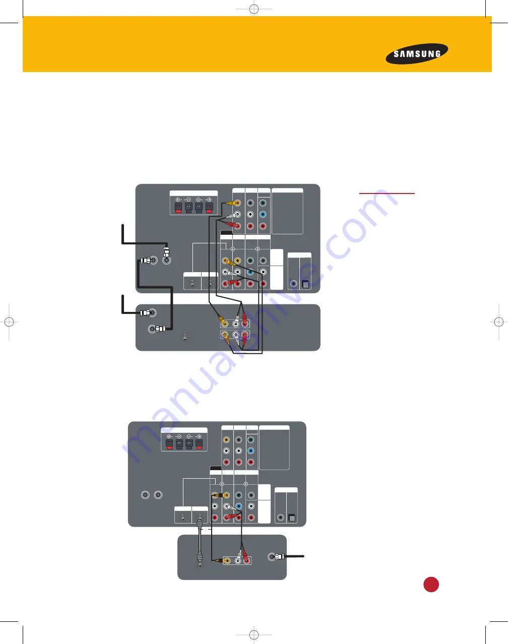 Samsung Tantus Digital HCJ655W Instruction Manual Download Page 13