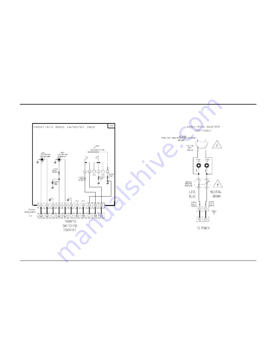 Samsung TF14P1D4X Service Manual Download Page 80