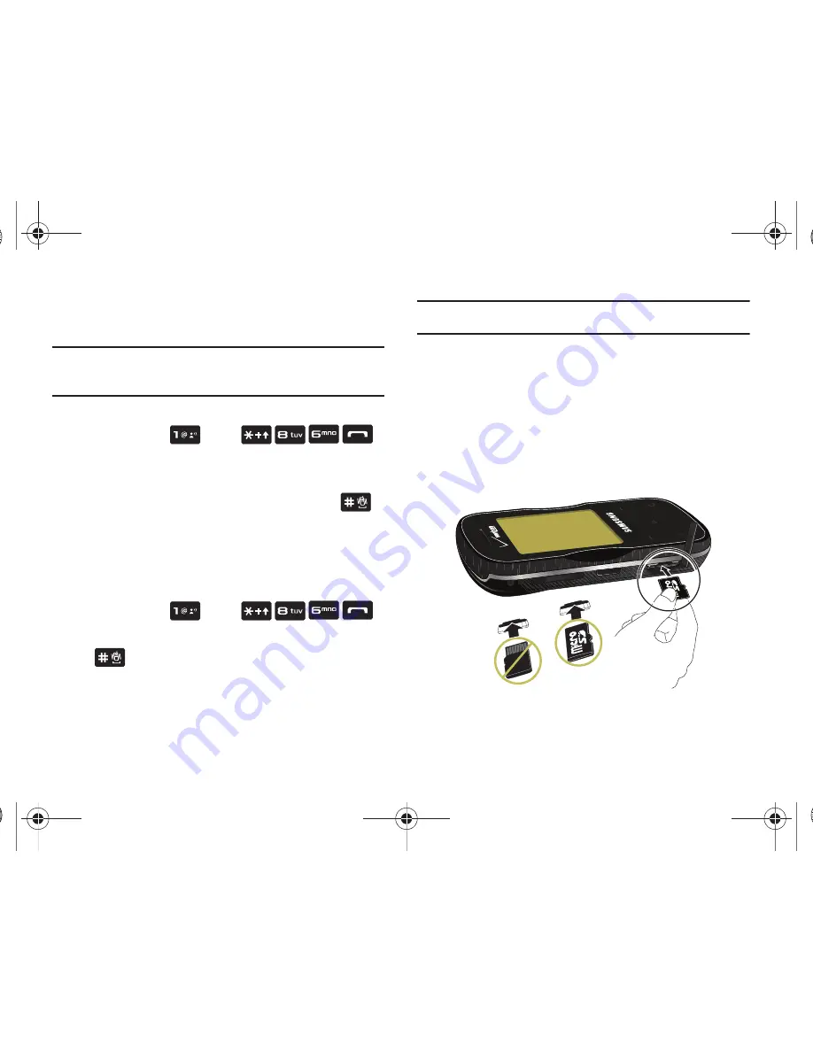 Samsung Trance User Manual Download Page 13