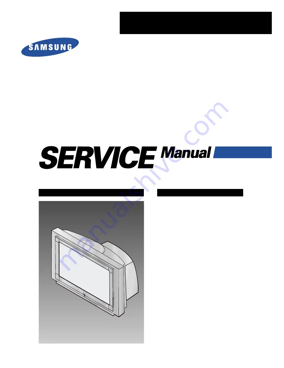 Samsung TSL3099WF/XAA Service Manual Download Page 1