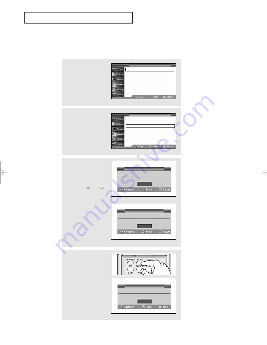 Samsung TX-R3081WH Owner'S Instructions Manual Download Page 32