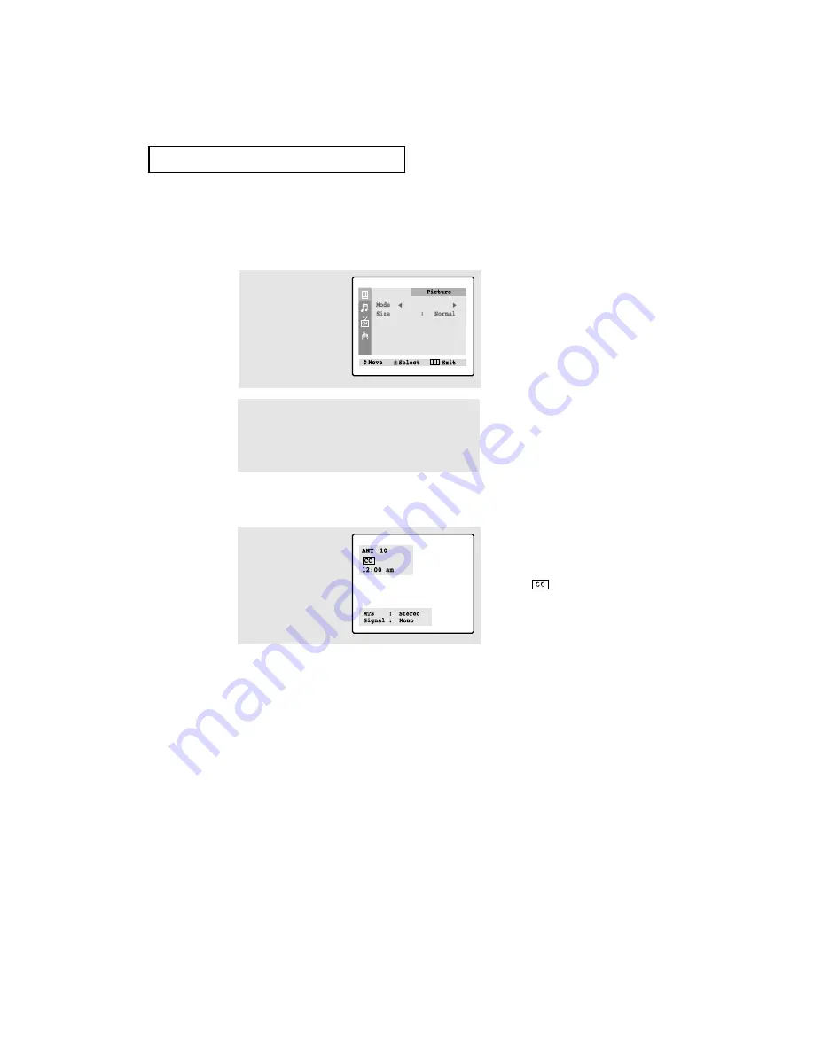 Samsung TXL 2767 Owner'S Instructions Manual Download Page 26