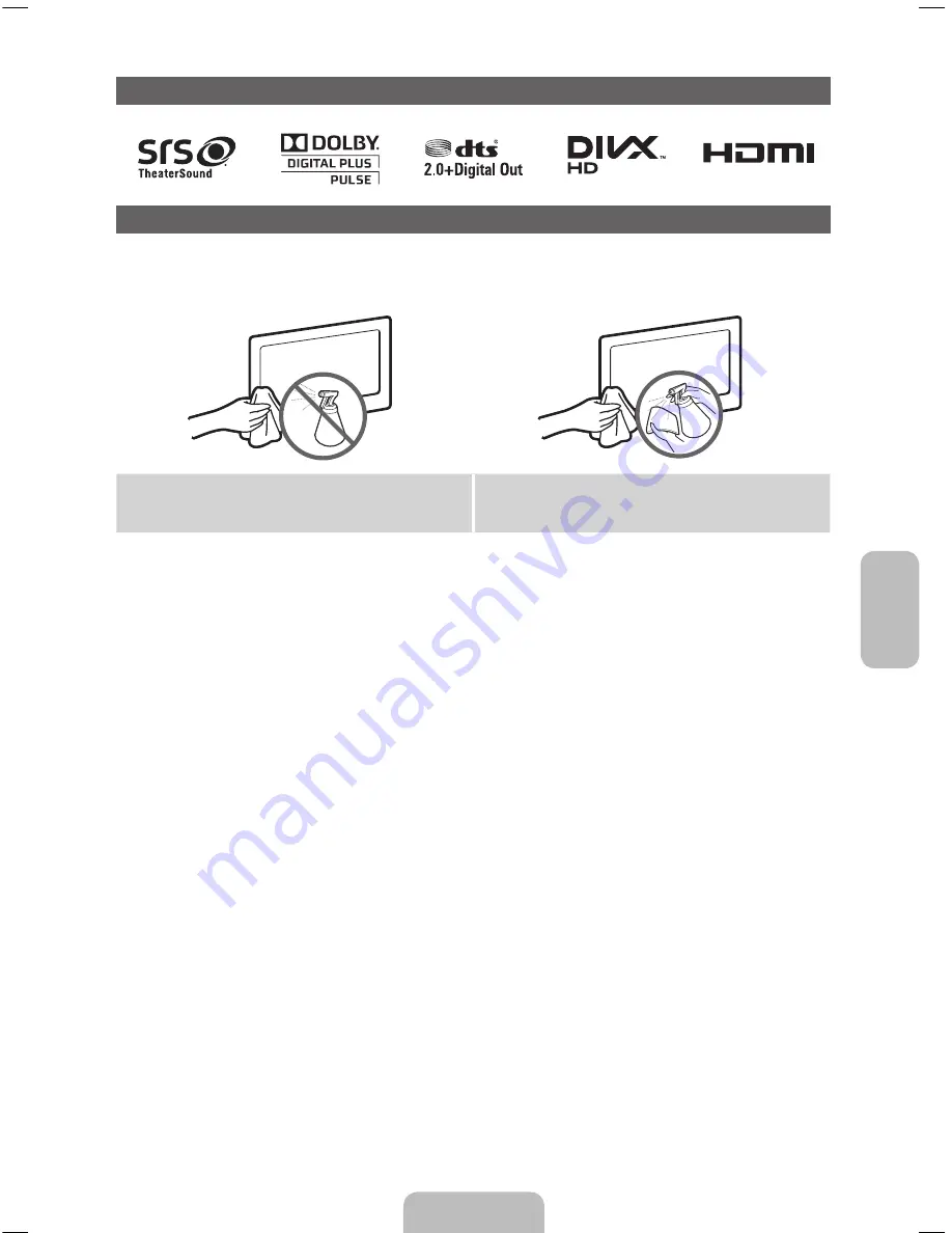 Samsung UE26EH4000W Скачать руководство пользователя страница 61