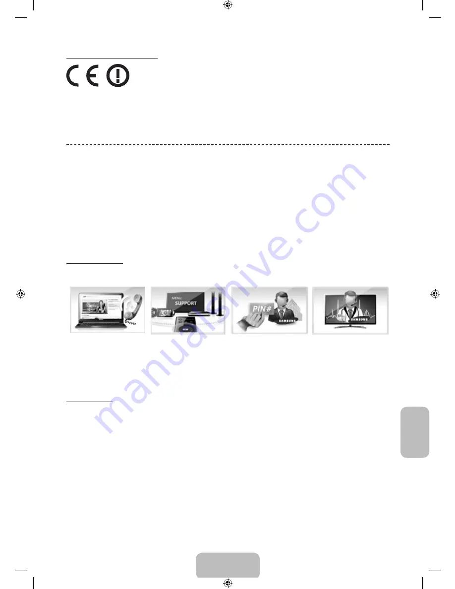 Samsung UE40F6470 User Manual Download Page 185