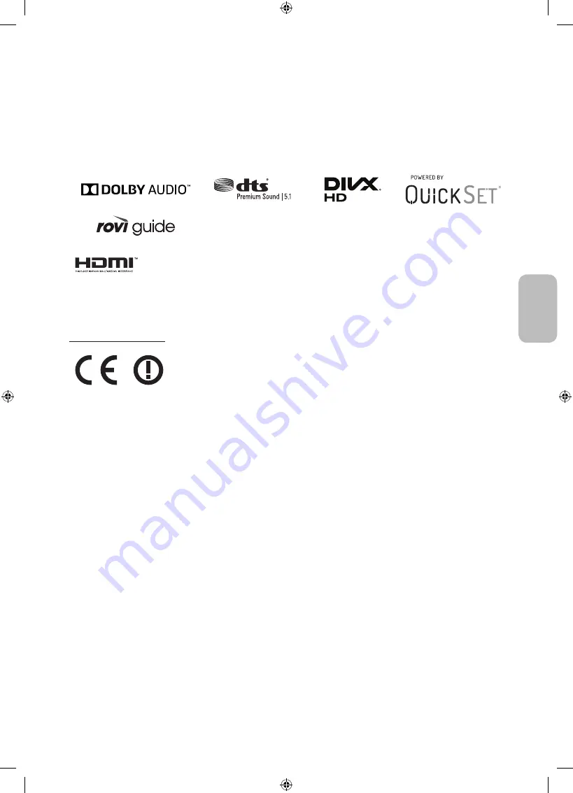 Samsung UE40MU6102 Скачать руководство пользователя страница 79