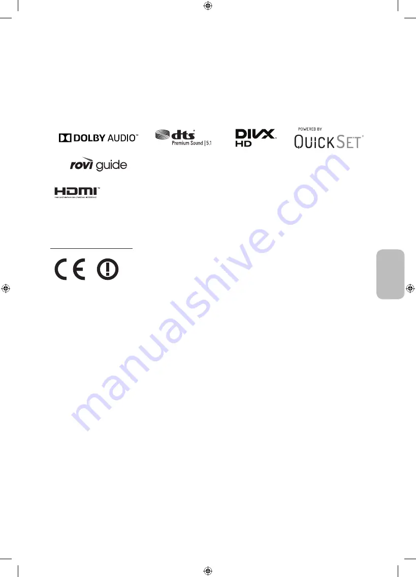 Samsung UE40MU6102 User Manual Download Page 99