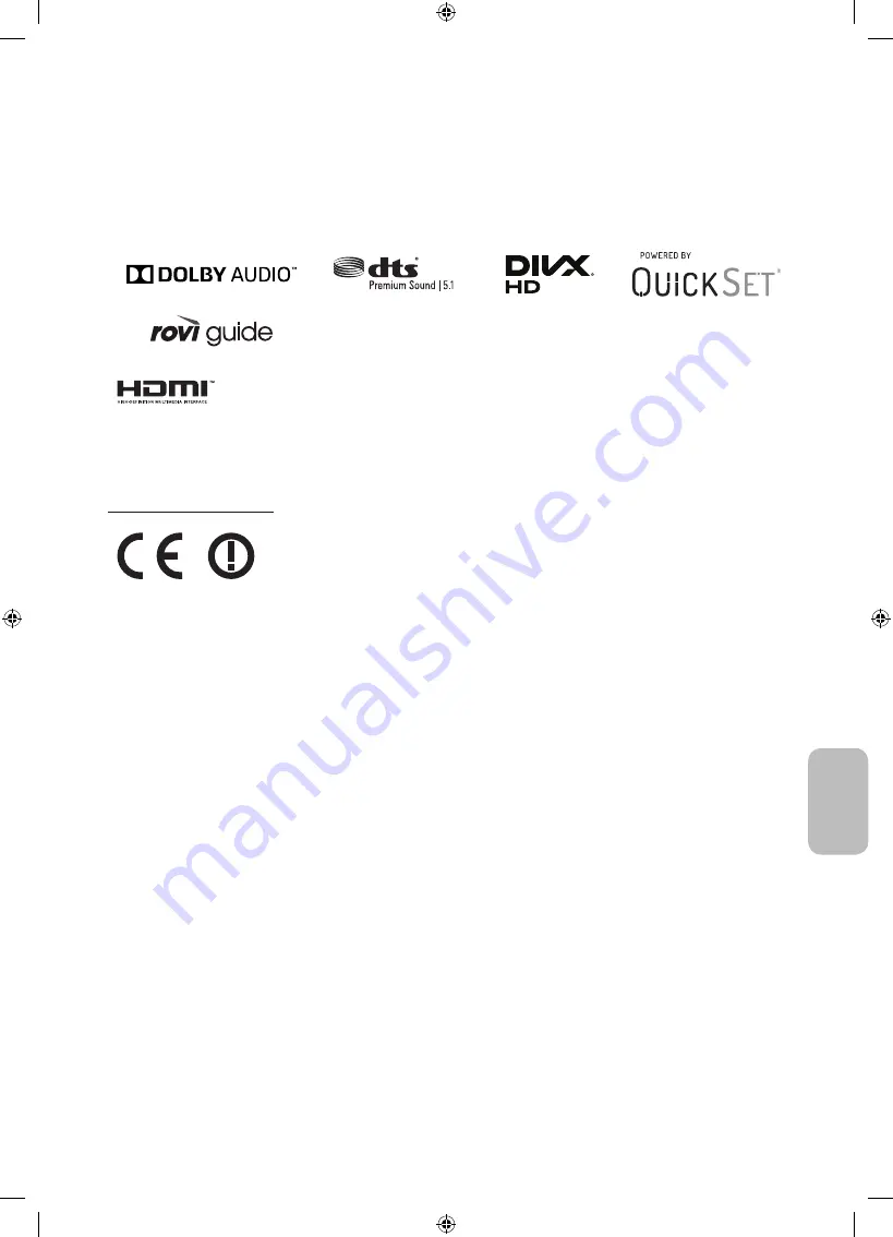 Samsung UE40MU6102 Скачать руководство пользователя страница 139