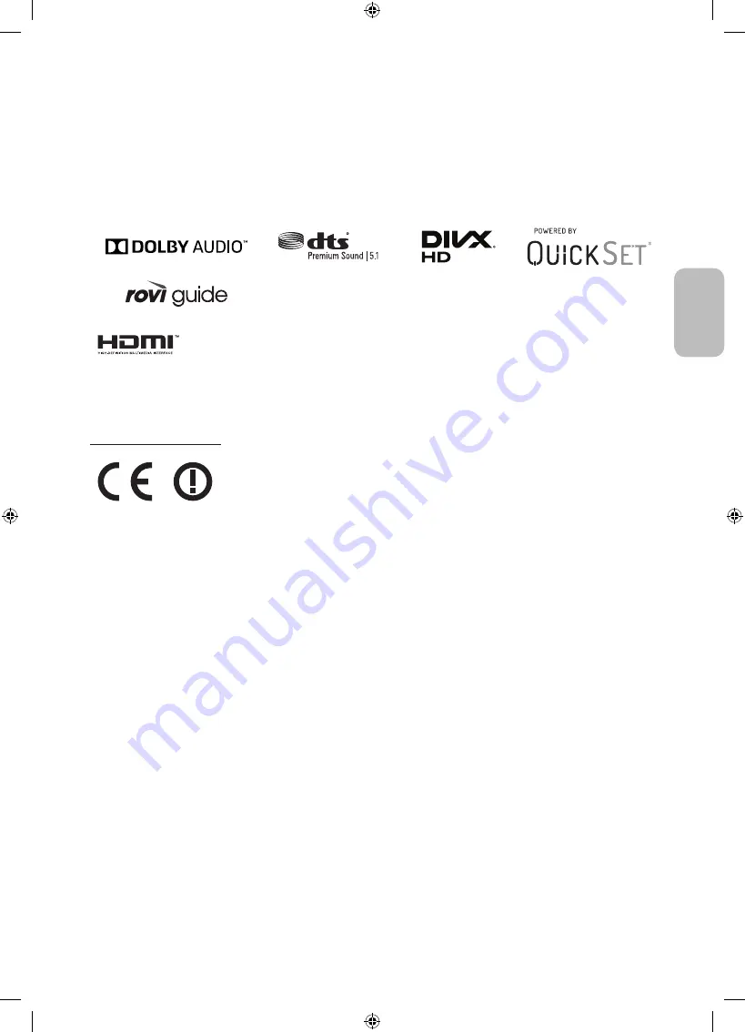 Samsung UE40MU6102 User Manual Download Page 239