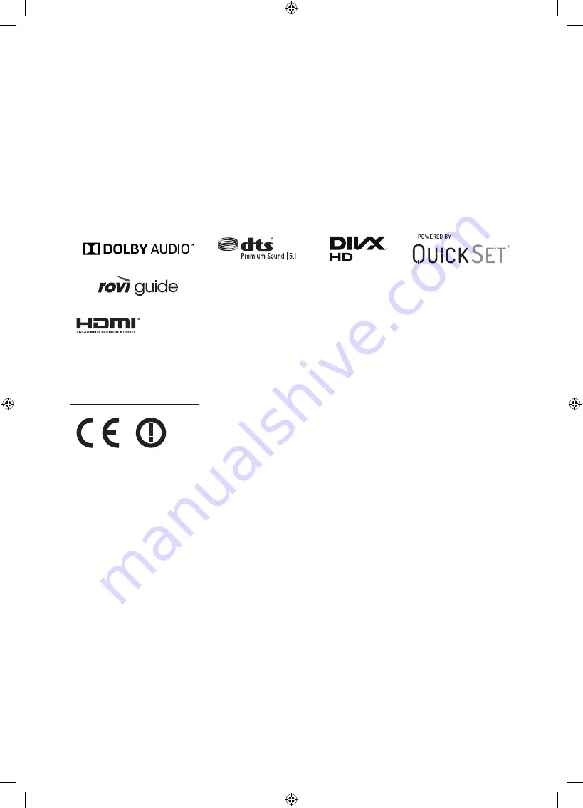 Samsung UE49MU6205 User Manual Download Page 20