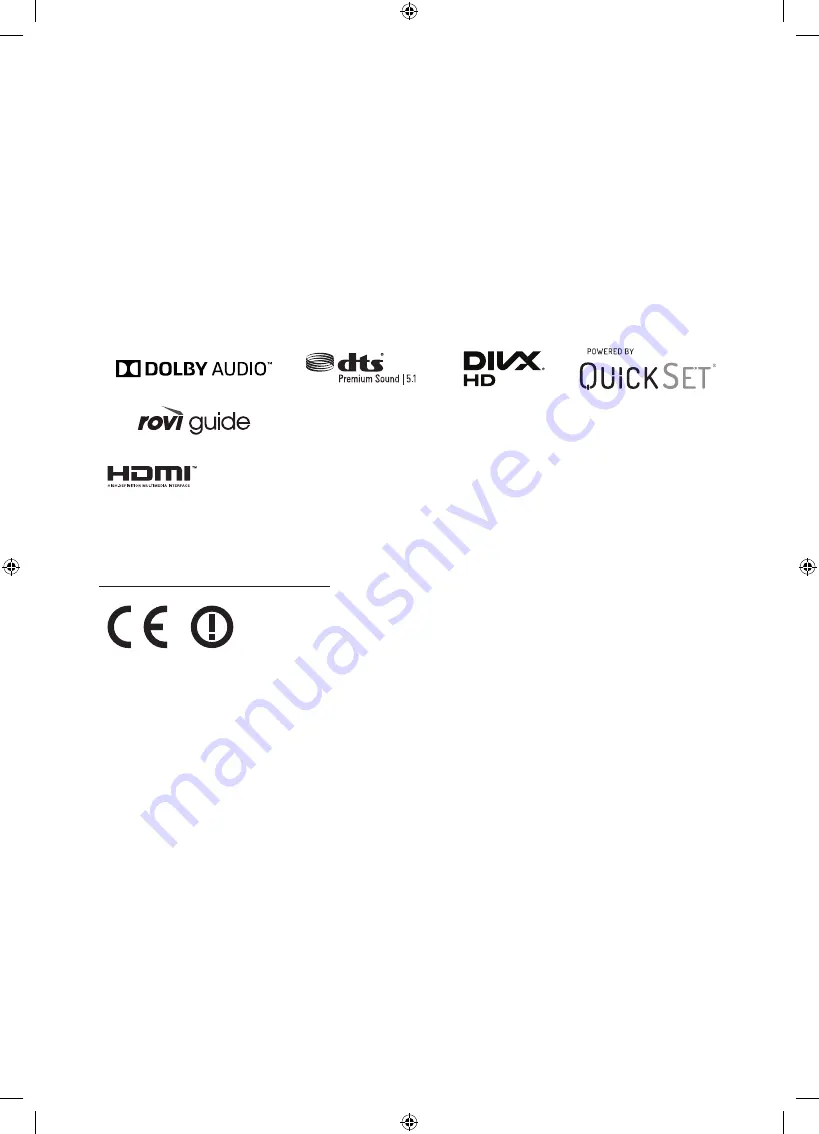 Samsung UE49MU6205 Скачать руководство пользователя страница 40