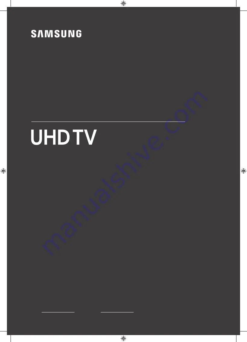 Samsung UE49RU8000 User Manual Download Page 1