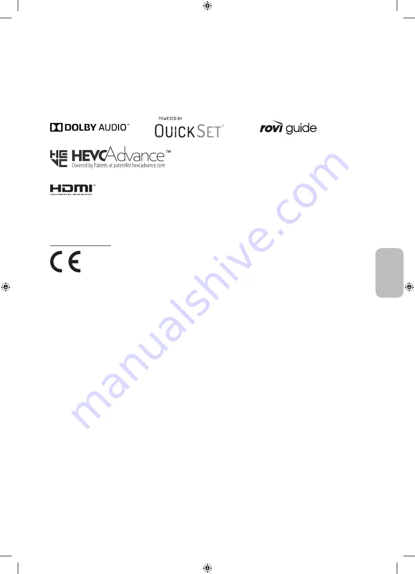 Samsung UE55NU8500U Manual Download Page 103