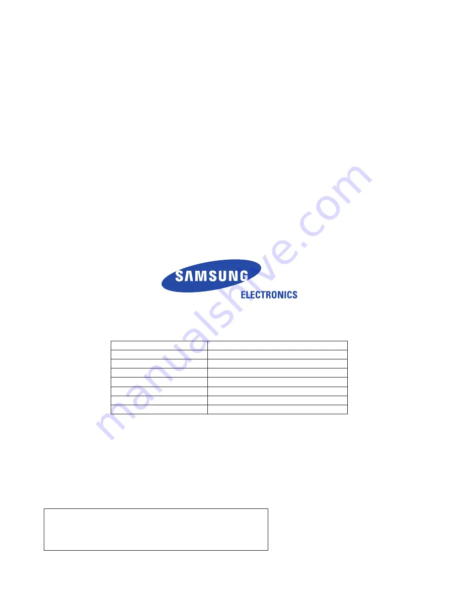 Samsung UH052EAMC Service Manual Download Page 126