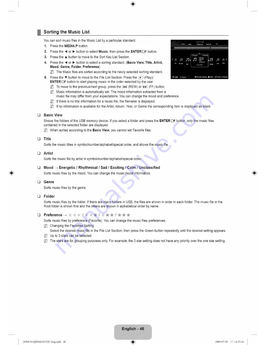 Samsung UN46B8500 User Manual Download Page 50