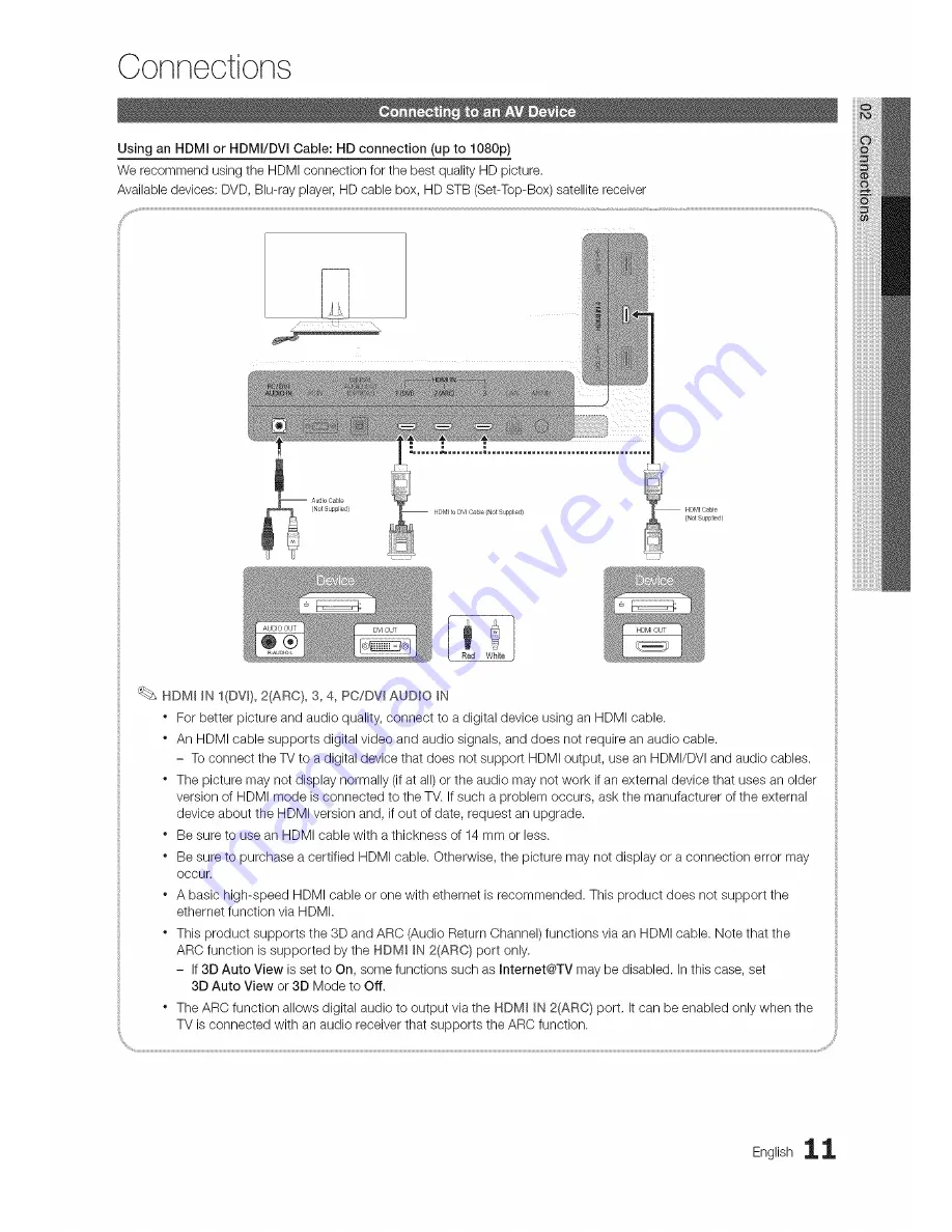 Samsung UN46C9000 Series User Manual Download Page 79