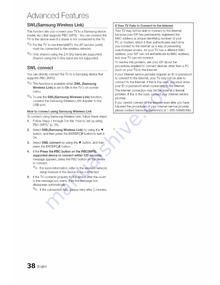 Samsung UN46C9000 Series User Manual Download Page 106