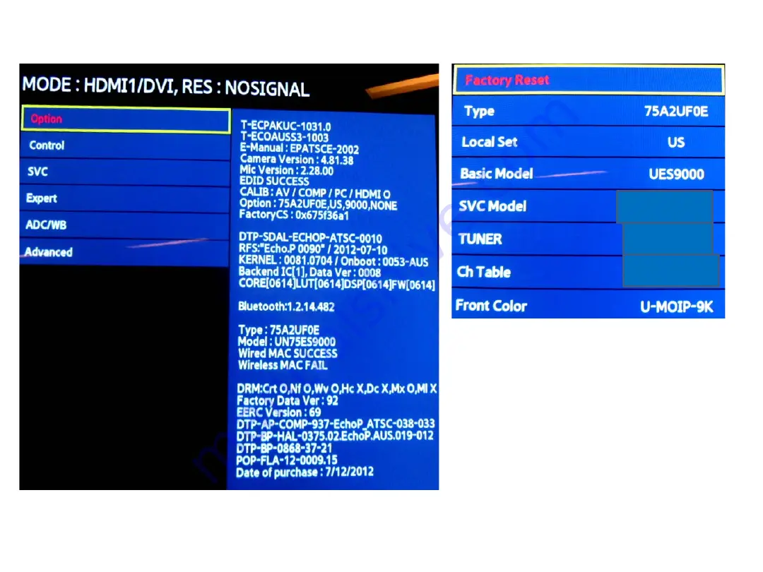 Samsung UN75ES9000F Service Manual Download Page 103