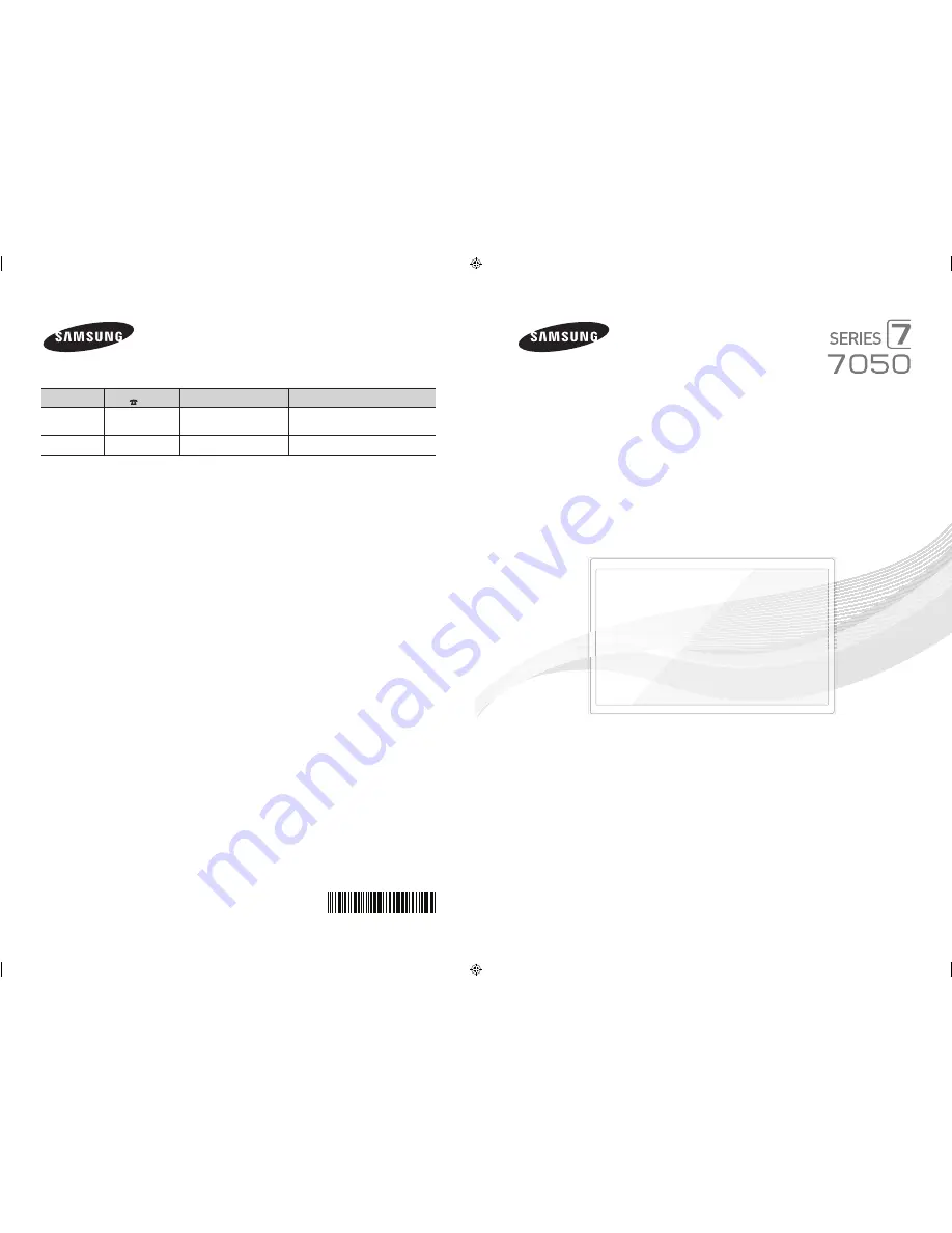 Samsung UN75F6400CF Quick Manual Download Page 1