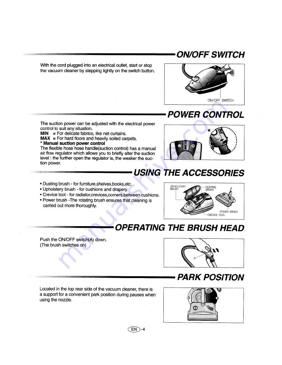 Samsung VAC-9049B Operating Instructions Manual Download Page 5