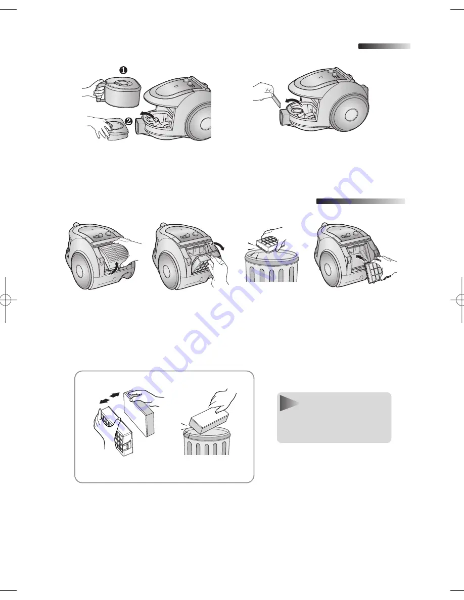 Samsung Vacuum cleaner Operating Instructions Manual Download Page 32