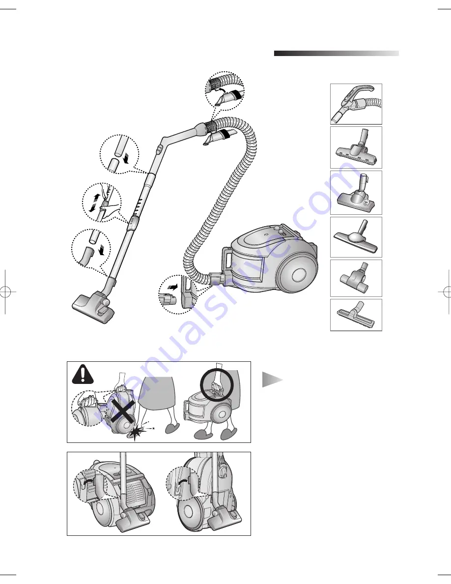 Samsung Vacuum cleaner Скачать руководство пользователя страница 36