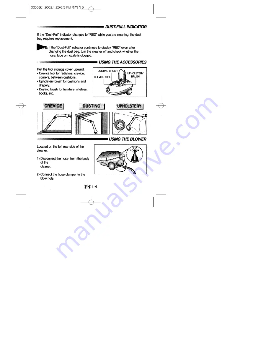 Samsung VC-7424V Operating Instructions Manual Download Page 5