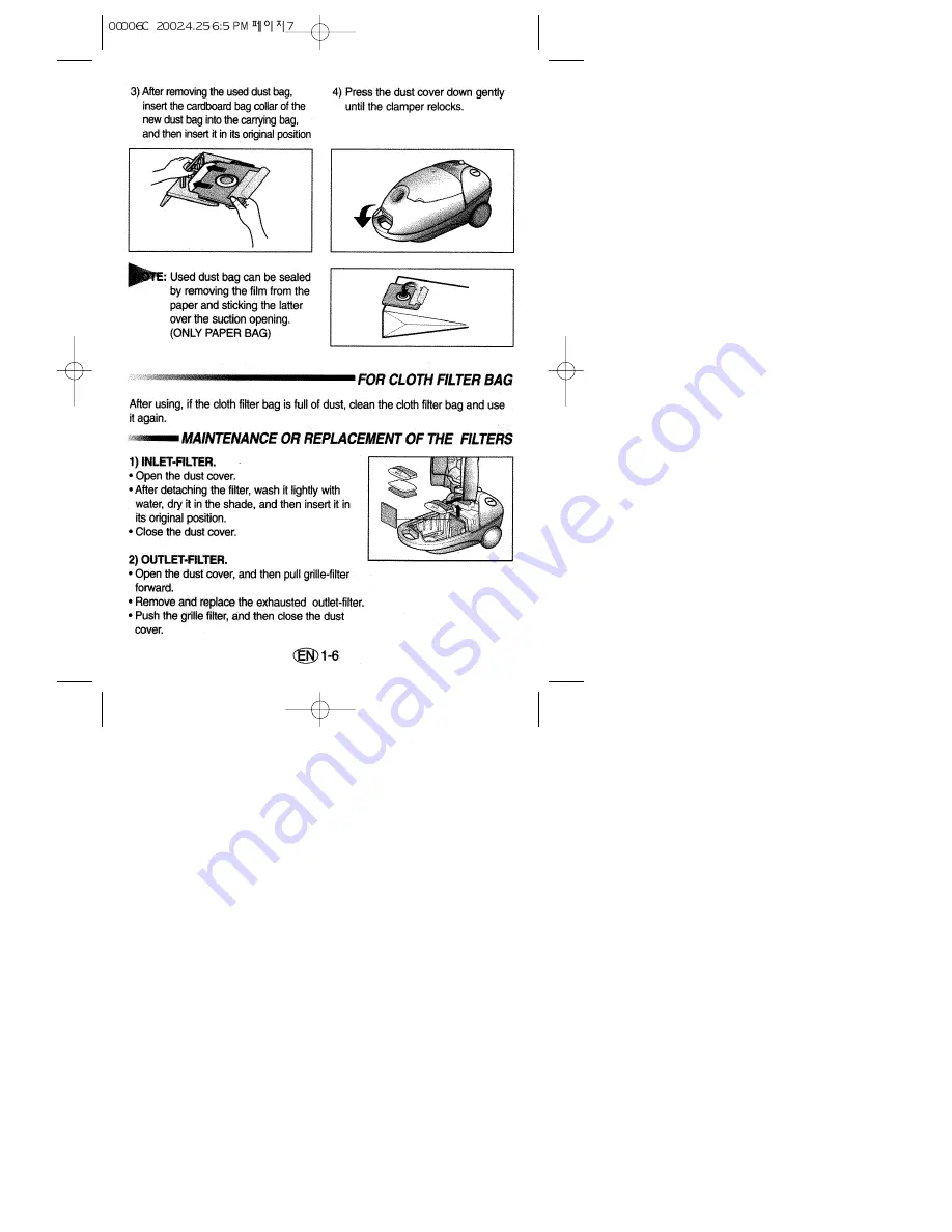 Samsung VC-7424V Operating Instructions Manual Download Page 7