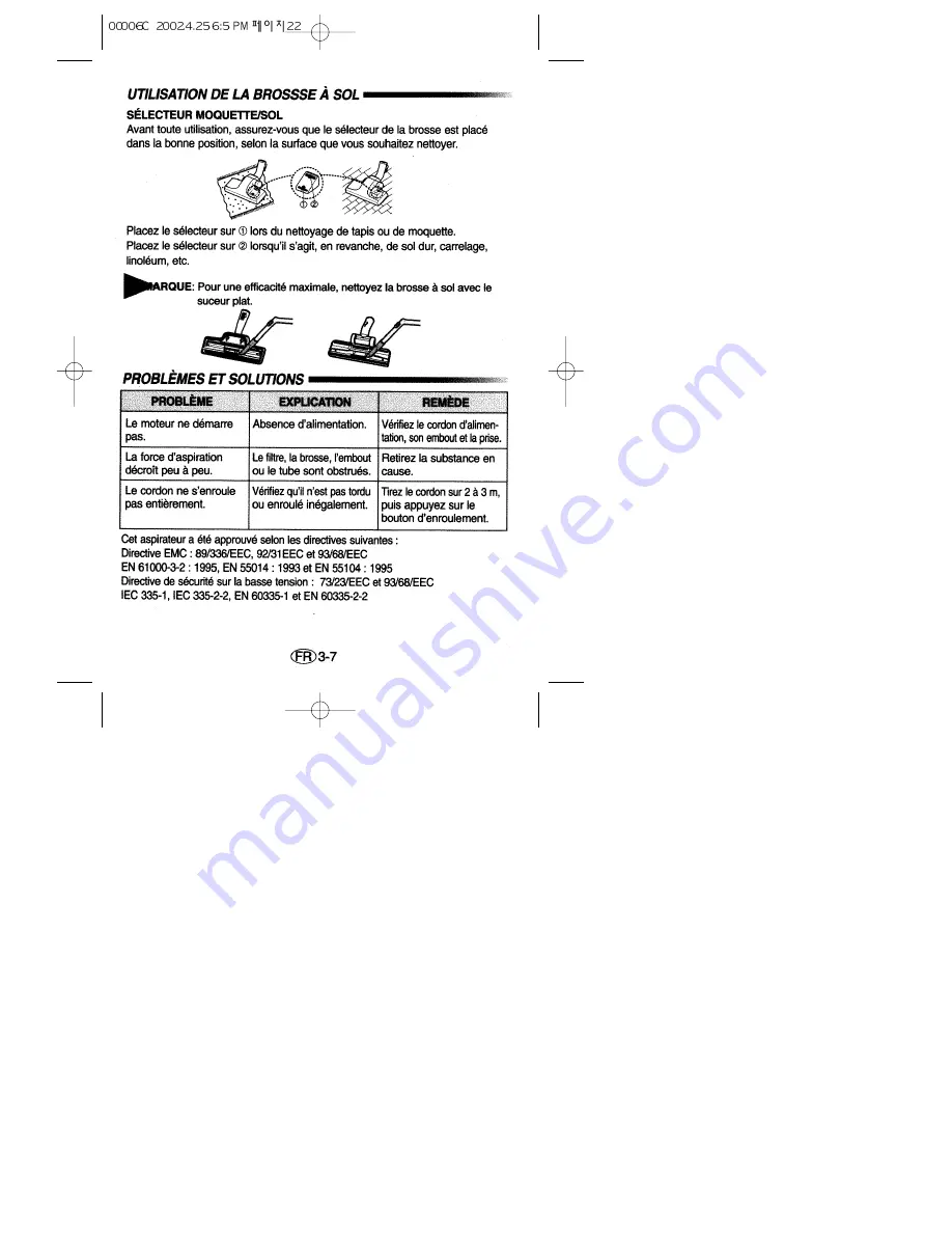 Samsung VC-7424V Скачать руководство пользователя страница 22