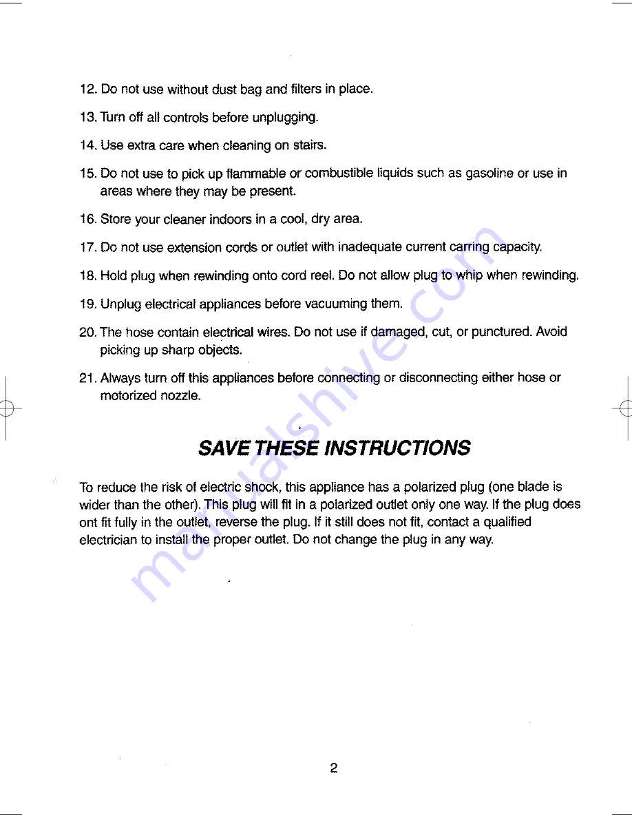 Samsung VC-7715VP Operating Instructions Manual Download Page 3