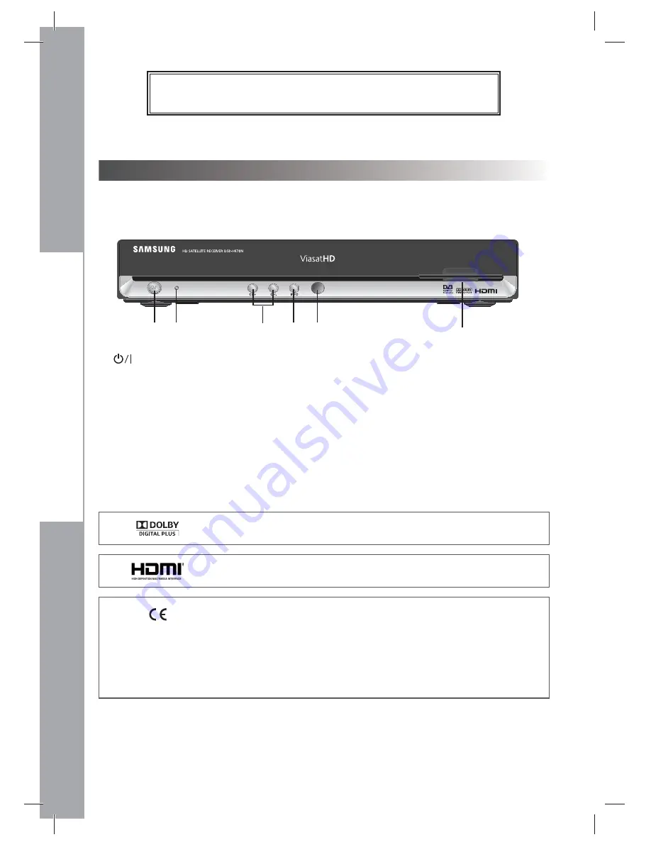 Samsung ViasatHD DSB-H670N User Manual Download Page 164