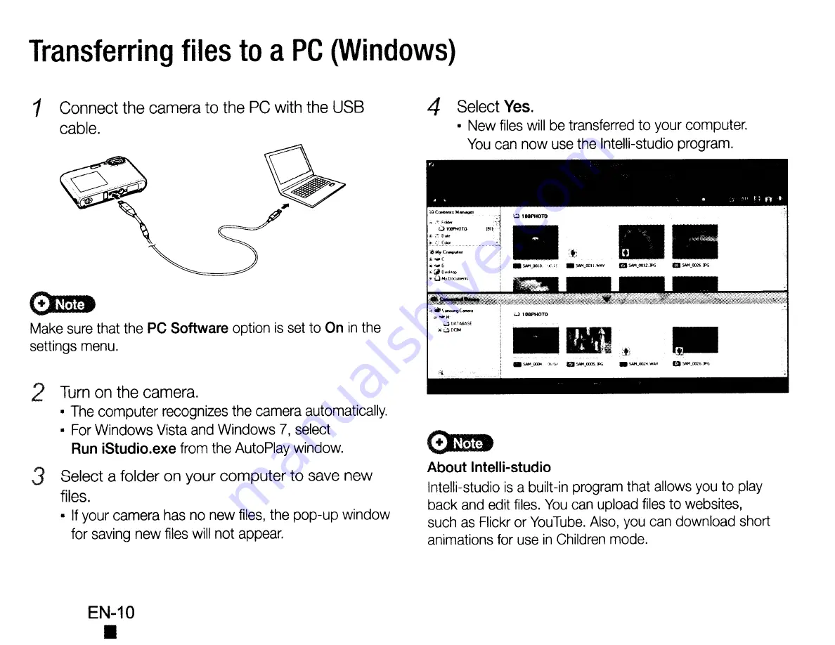 Samsung VLUU ST100 Quick Start Manual Download Page 10