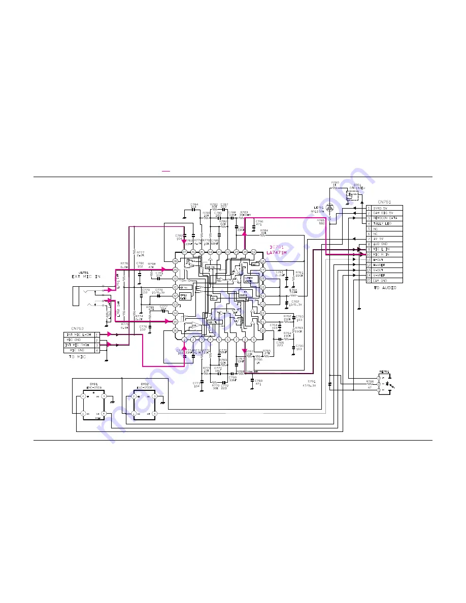 Samsung VP-A50 Service Manual Download Page 157