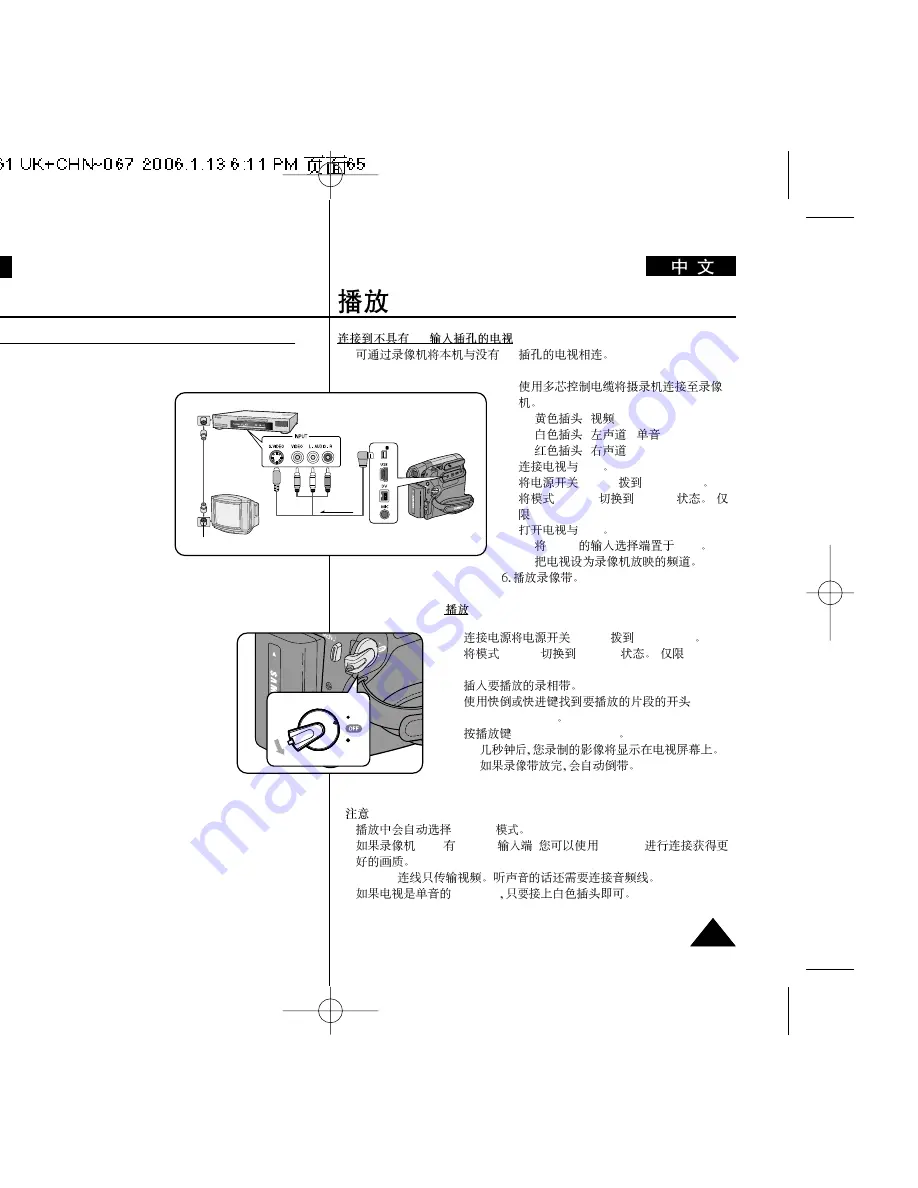 Samsung VP-D36 Series Скачать руководство пользователя страница 65