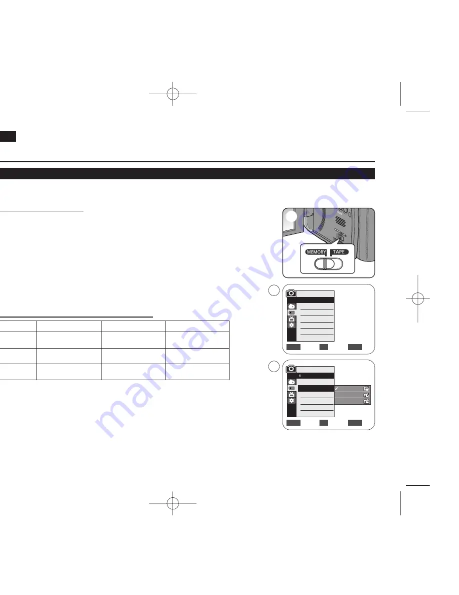 Samsung VP-D963 Owner'S Instruction Manual Download Page 70