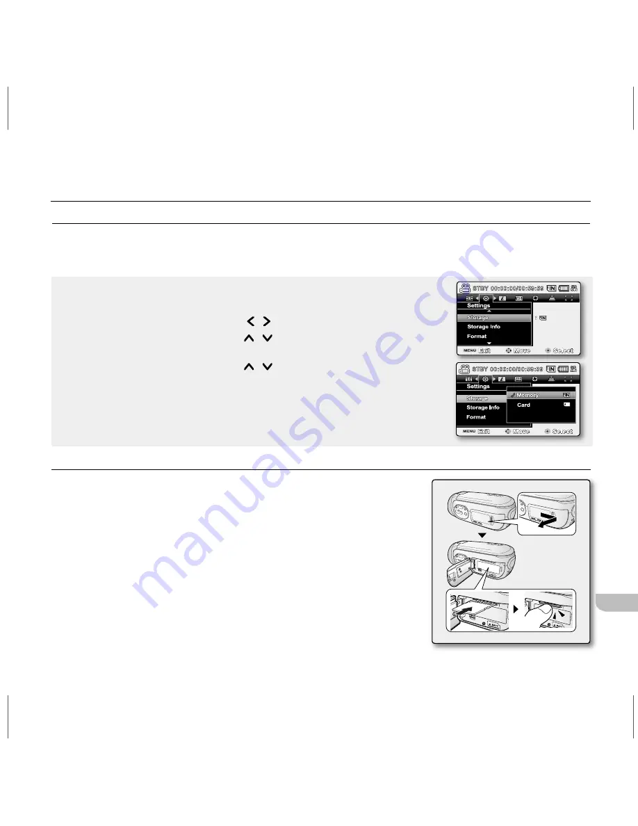 Samsung VP-MX20 Quick Start Manual Download Page 157