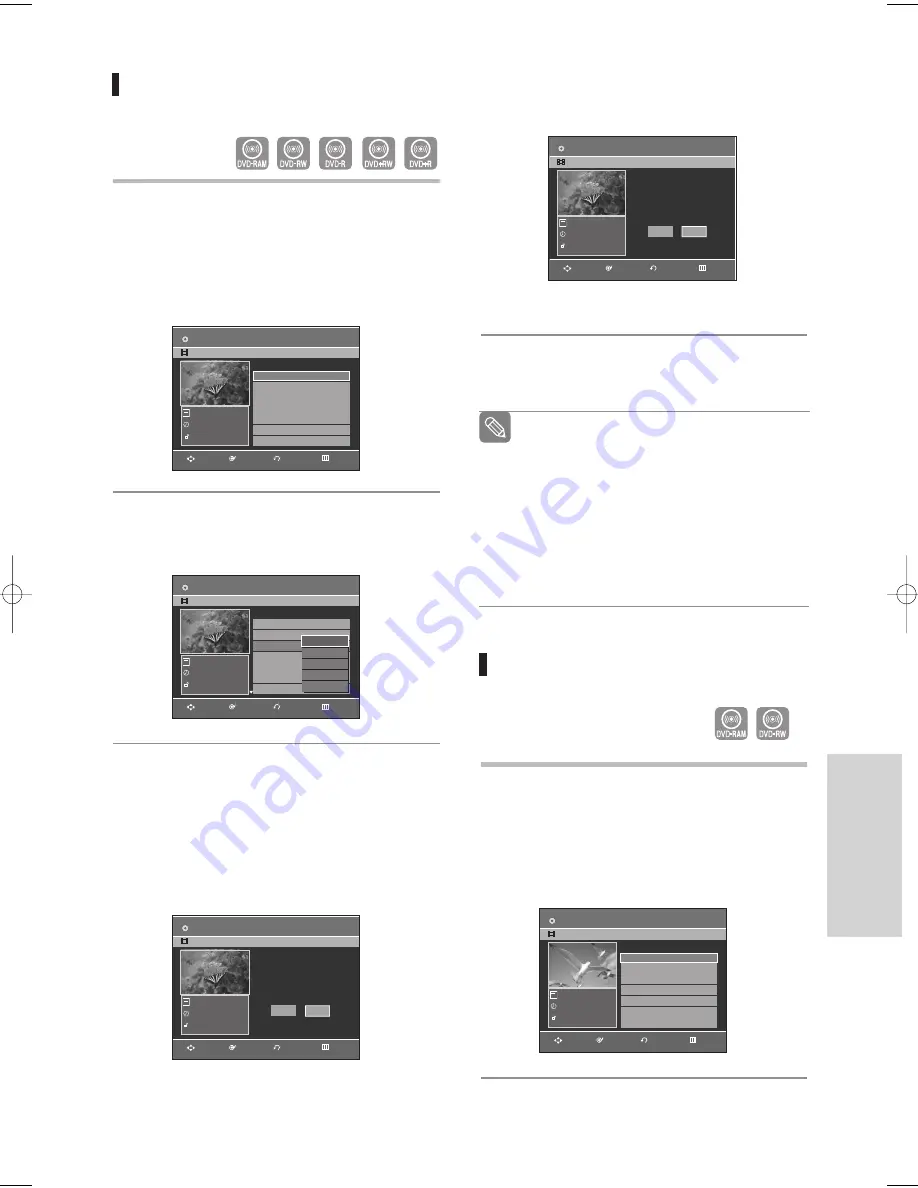 Samsung VR330 - DVD - DVDr/ VCR Combo (French) Manuel D'Instructions Download Page 172