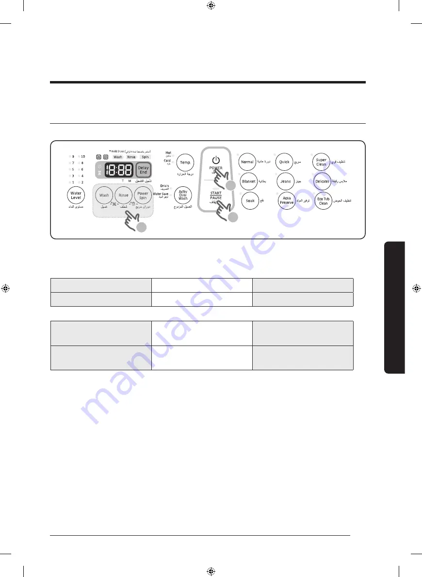 Samsung WA13J573 Series User Manual Download Page 74