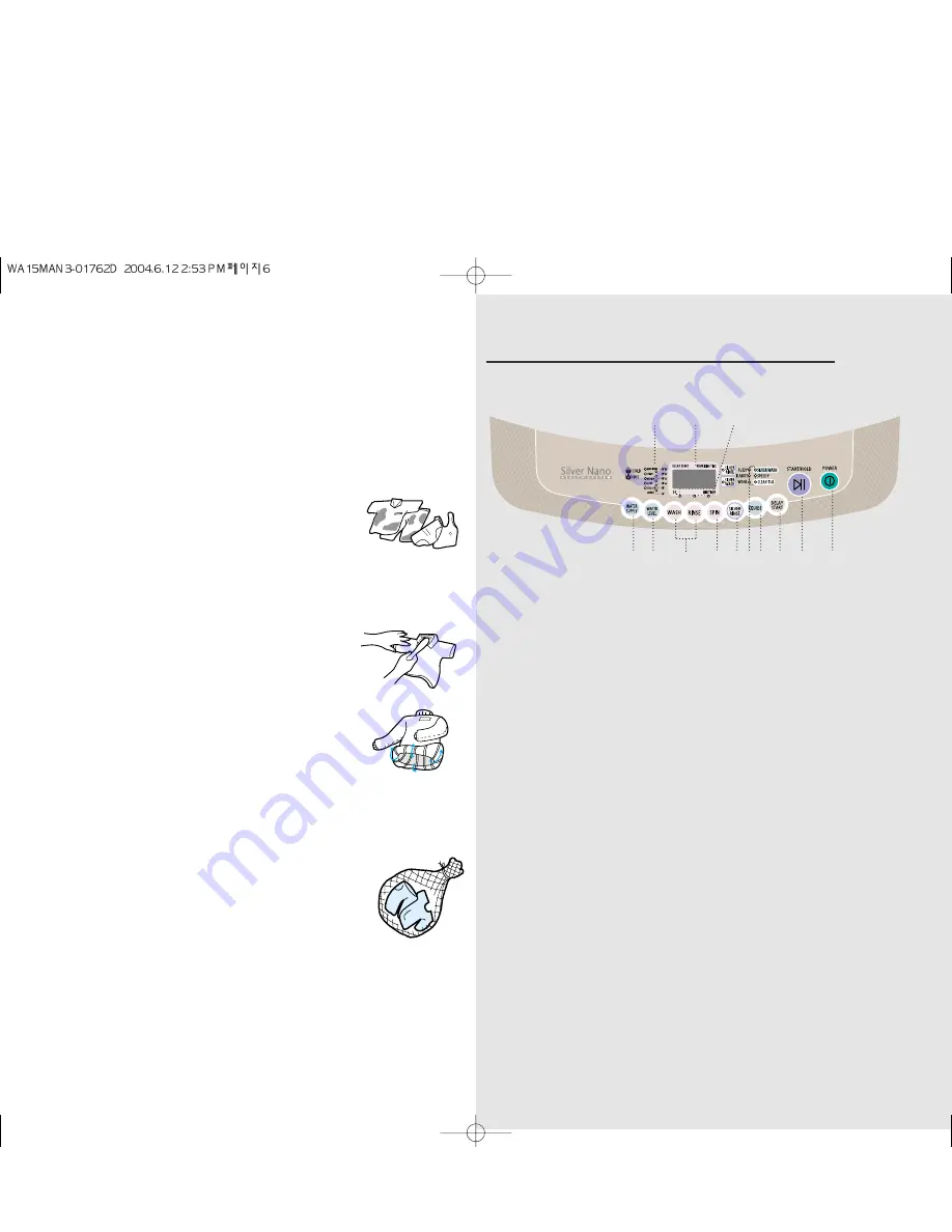 Samsung WA15MA User Manual Download Page 8